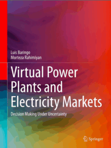 A book published by Springer provides GAMS codes for operation and planning of virtual power plants